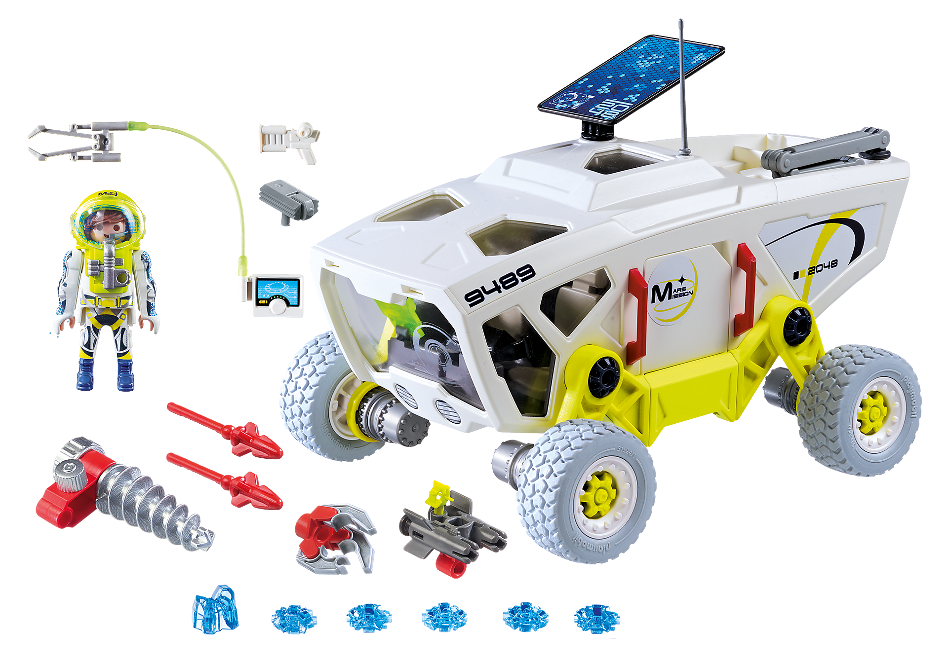Mars Research Vehicle - 9489 | PLAYMOBIL®